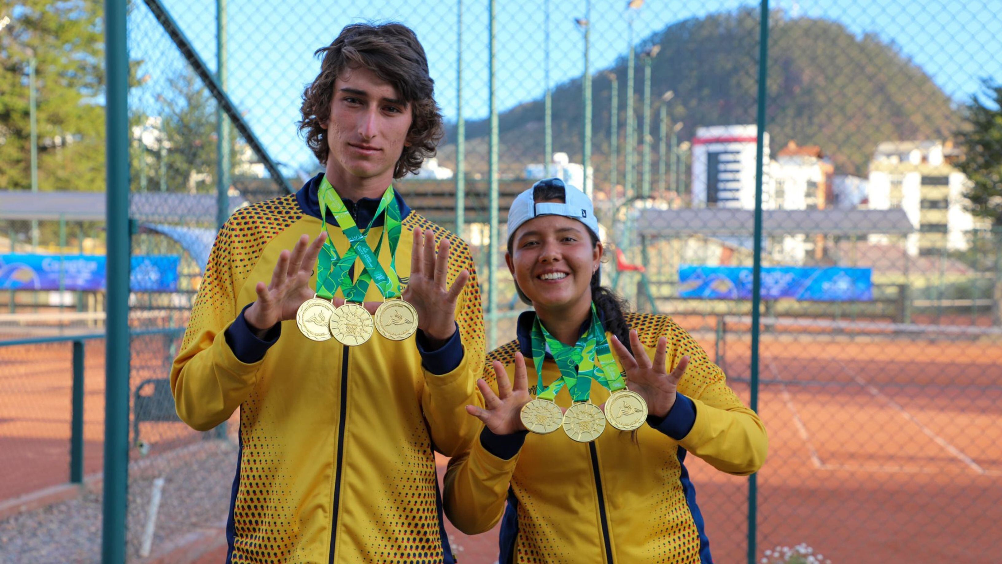 El tenis fue uno de los deportes que más medallas sumó para Colombia en los Juegos Bolivarianos de la Juventud Sucre 2024 - crédito Comité Olímpico Colombiano