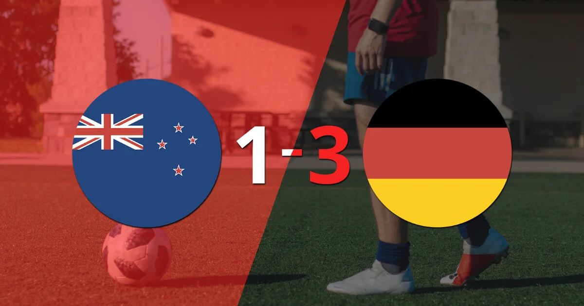 Germany won 3-1 in New Zealand