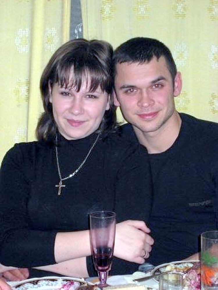 Anastasia Orlova de 28 años, con su esposo Alexander de 29 (Foto: Facebook)
