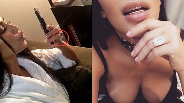 Las joyas robadas de Kim Kardashian en el asalto