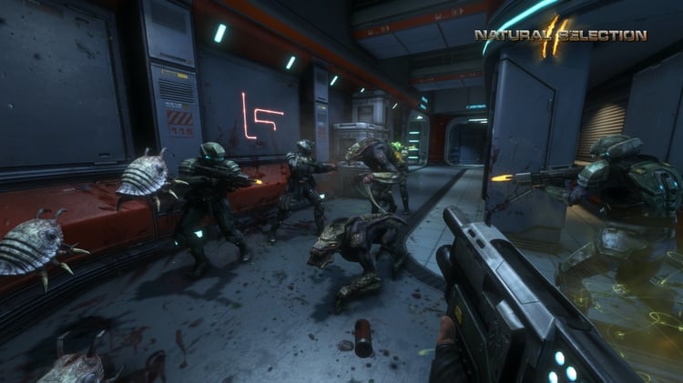 Así se ve la atmósfera espacial del videojuego, cuyo argumento se basa en el enfrentamiento entre aliens y marines. (Foto: Captura de Pantalla)