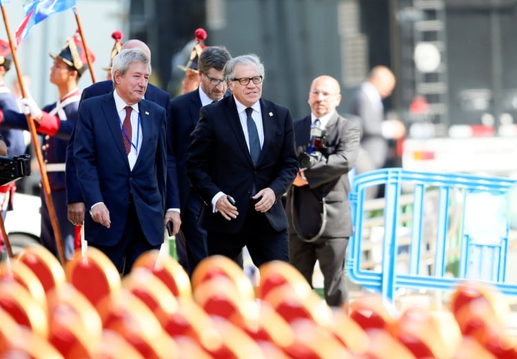 El secretario general de la OEA, el uruguayo Luis Almagro