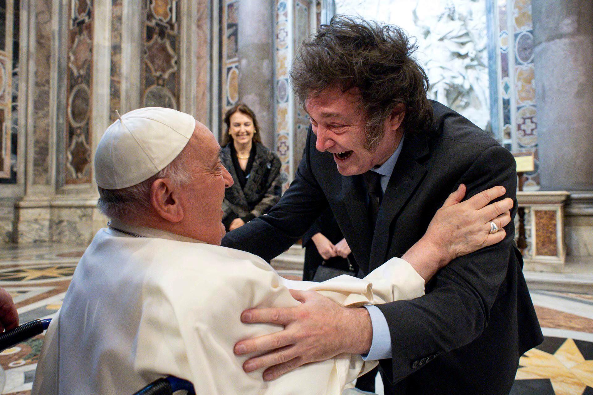 El encuentro de Milei y el Papa Francisco