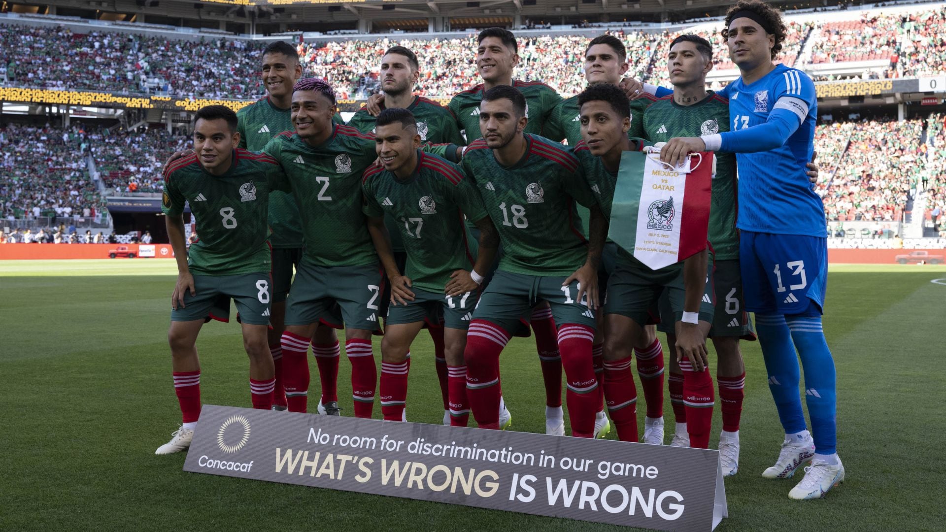 México vs Qatar Copa Oro - selección mexicana - copa oro concacaf