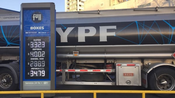YPF. Desde la petrolera no confirmaron el monto específico del próximo aumento pero esperan que sea dentro del rango de lo anunciado por Axion