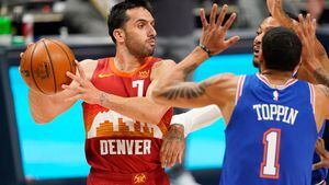 El histórico récord de más de 30 años que igualó y varios puntos acrobáticos: el show de Campazzo en la victoria de Denver