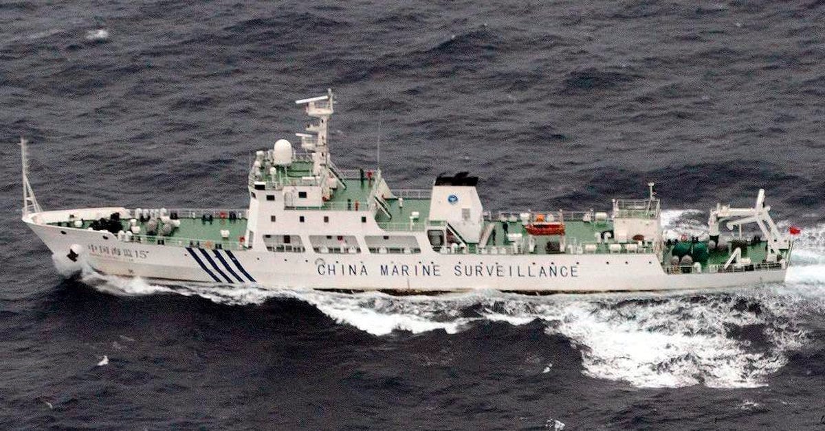 Japan announces a new incursion of Chinese goats into its territorial waters