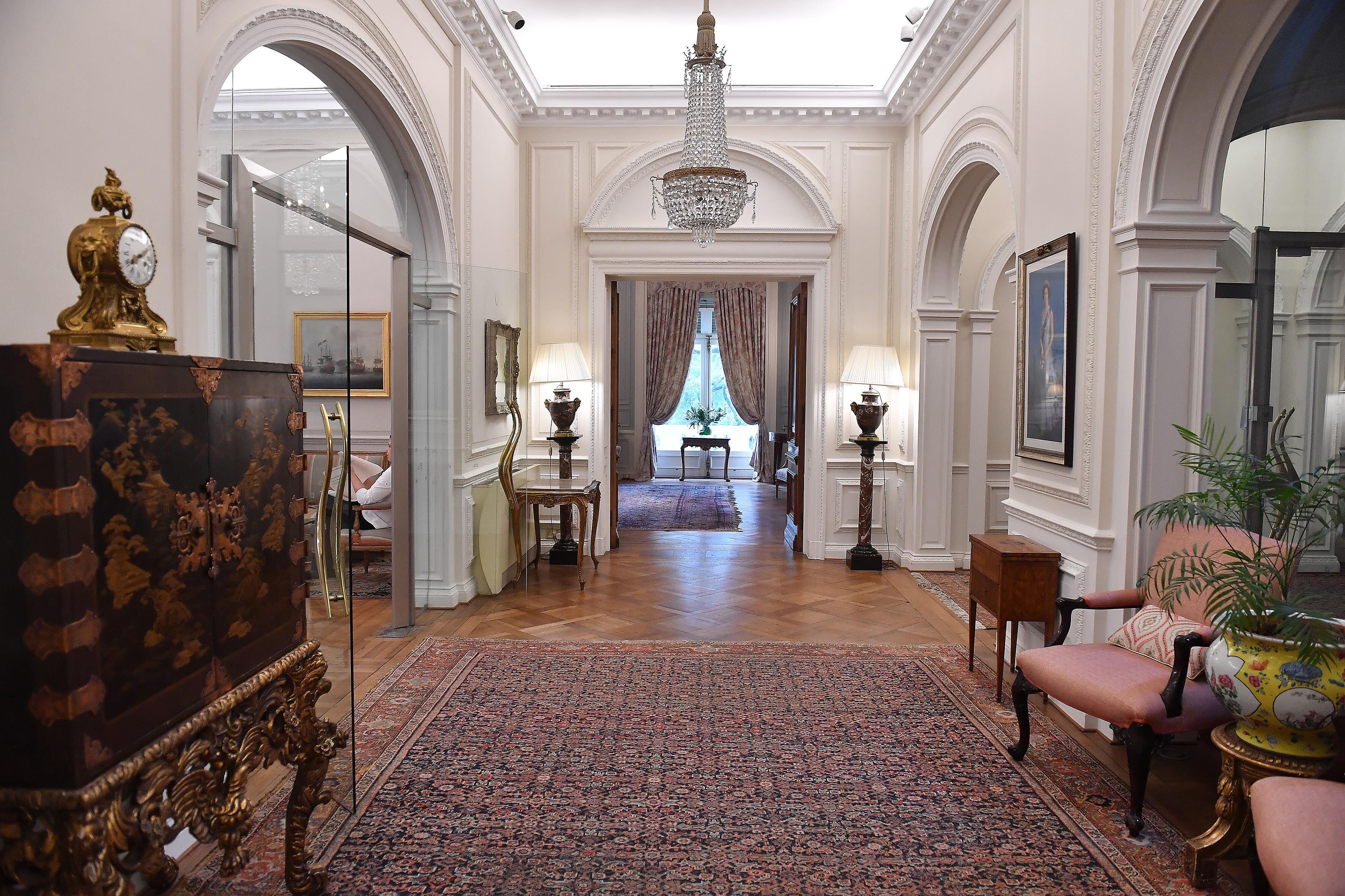 El Gobierno británico adquirió la residencia por 125.000 libras, aproximadamente 2.400.000 pesos de la época (Maximiliano Luna)