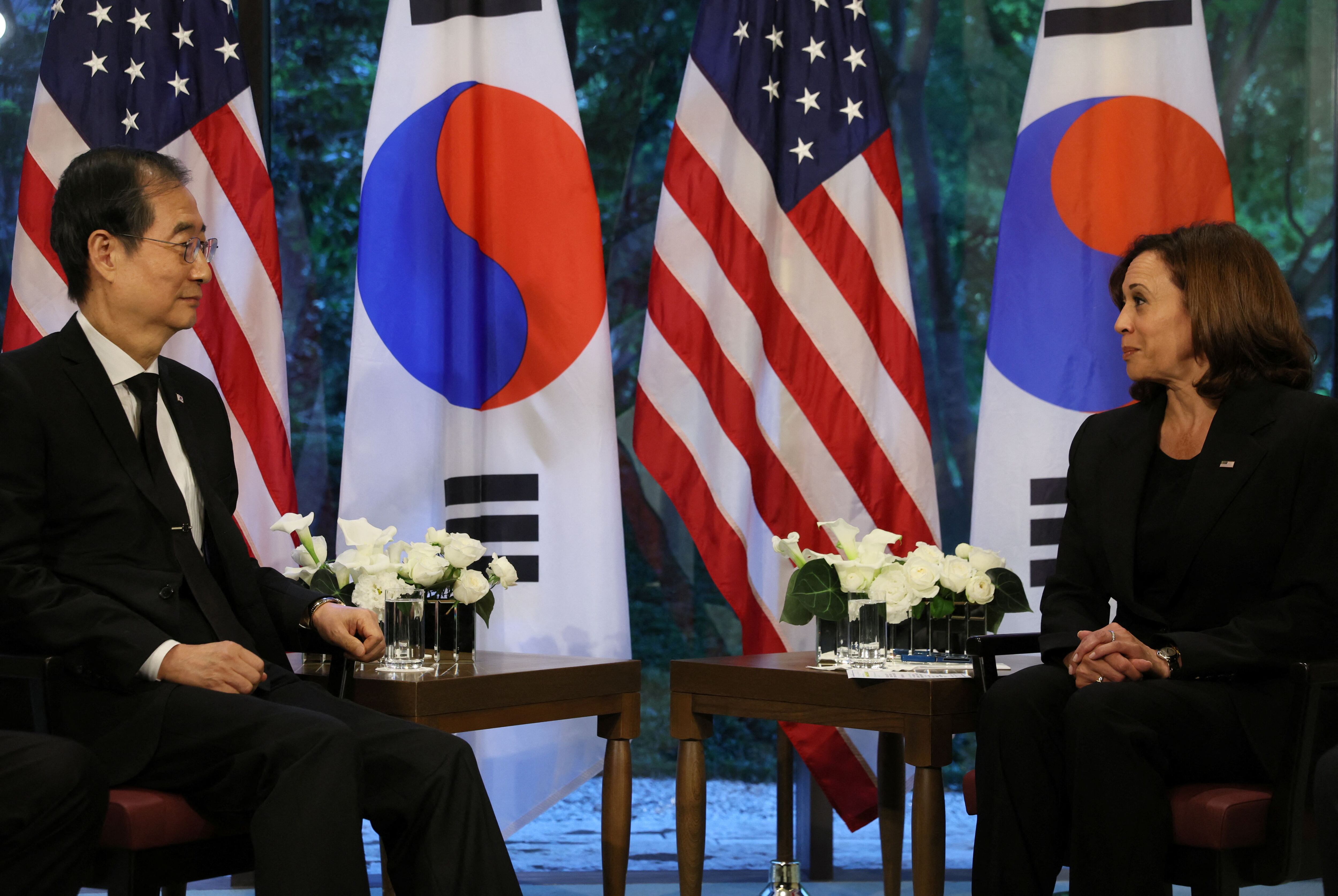 Ambos líderes coincidieron este martes en Japón REUTERS/Leah Millis/Pool