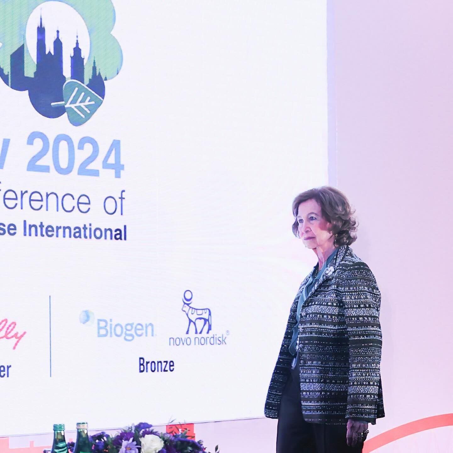 La reina Sofía en la 36ª Conferencia Mundial Internacional sobre la enfermedad de Alzheimer en Cracovia (Polonia) (Casa Real)