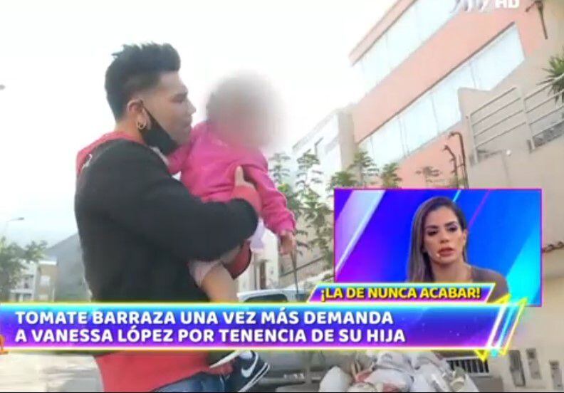 Vanessa López se niega a compartir la custodia de su hija de cuatro años de edad con Tomate Barraza.