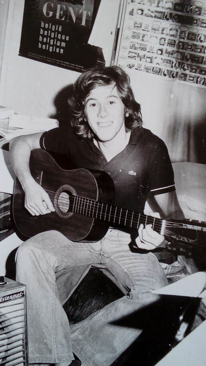José Mesanich, en su juventud