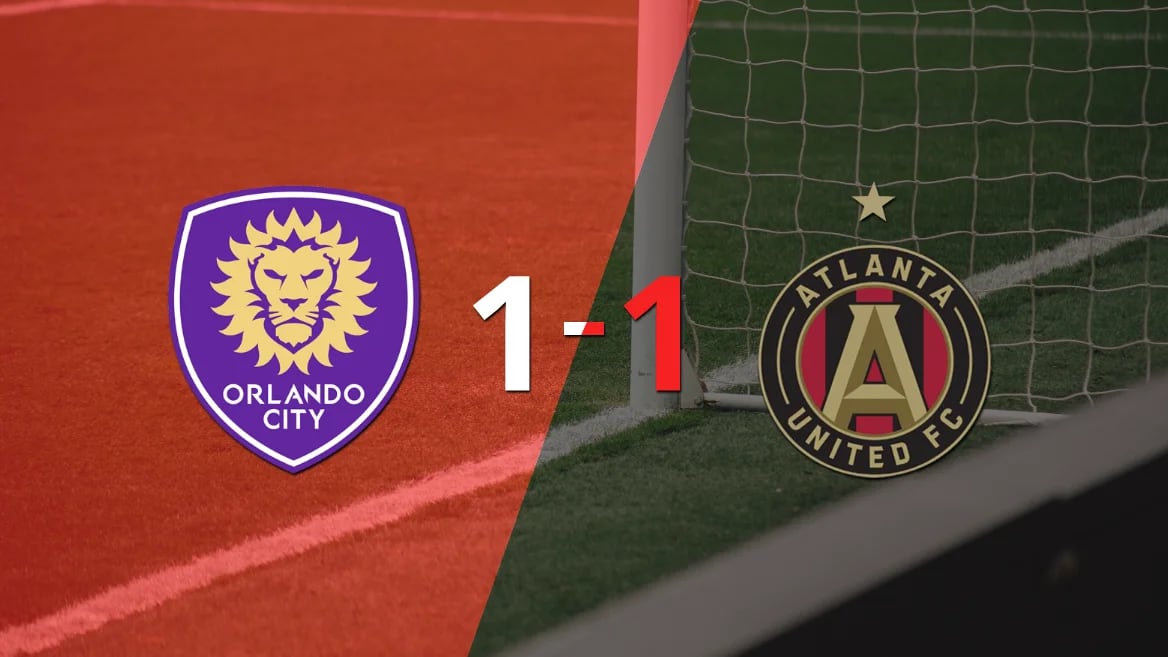 Orlando City SC no pudo en casa ante Atlanta United y empataron 1-1