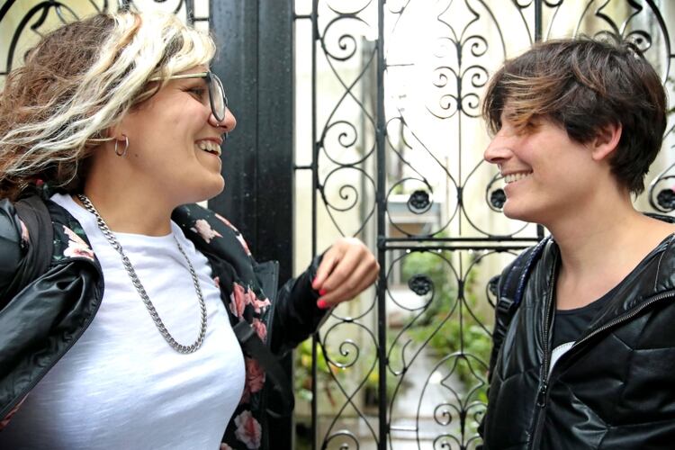 Amigas y activistas: entre otros temas debatieron sobre las violencias específicas que padecen las lesbianas (Gabriela Hernández)