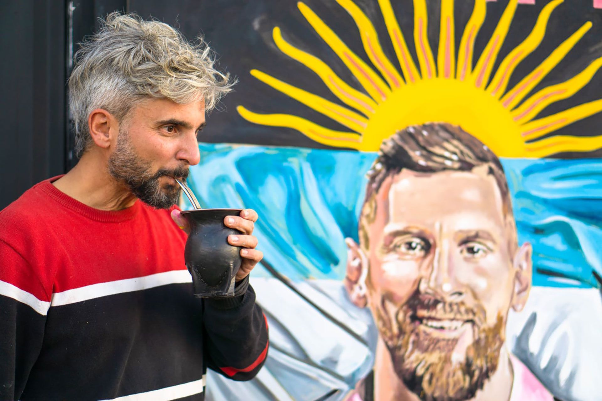 Messi Ya Luce Los Colores Del Inter Miami La Historia Detrás Del Primer Retrato Del Astro Con