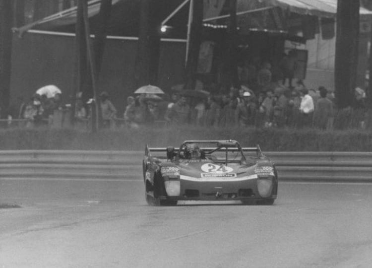 Mason en la edición 1979 de Le Mans. Terminó 18º. Ese año compartió pista con Paul Newman.