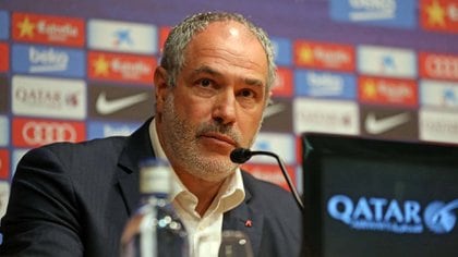 Zubizarreta fue el director deportivo del Barcelona hasta 2015