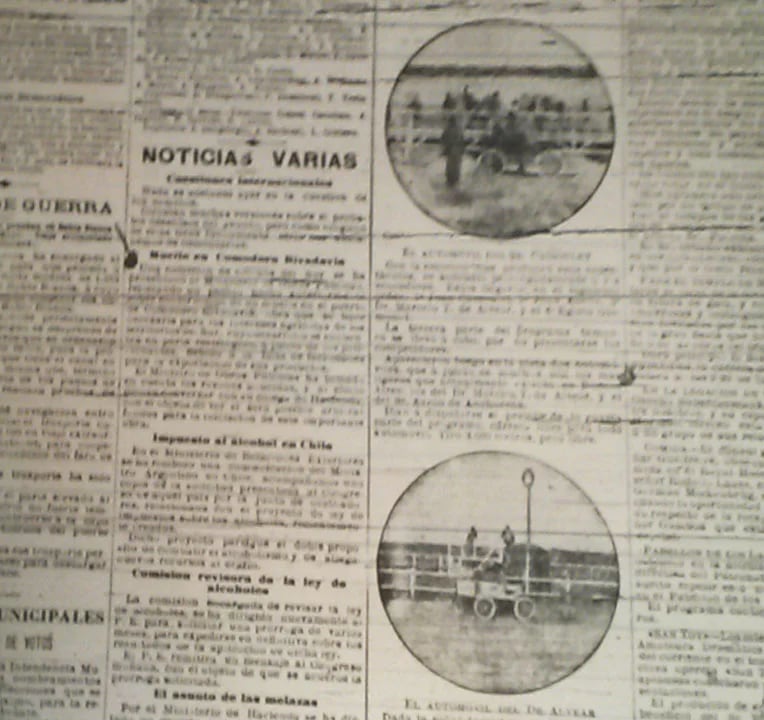 Así fue la cobertura en el Diario La Prensa de 1901 en una sección titulada “el día social”
