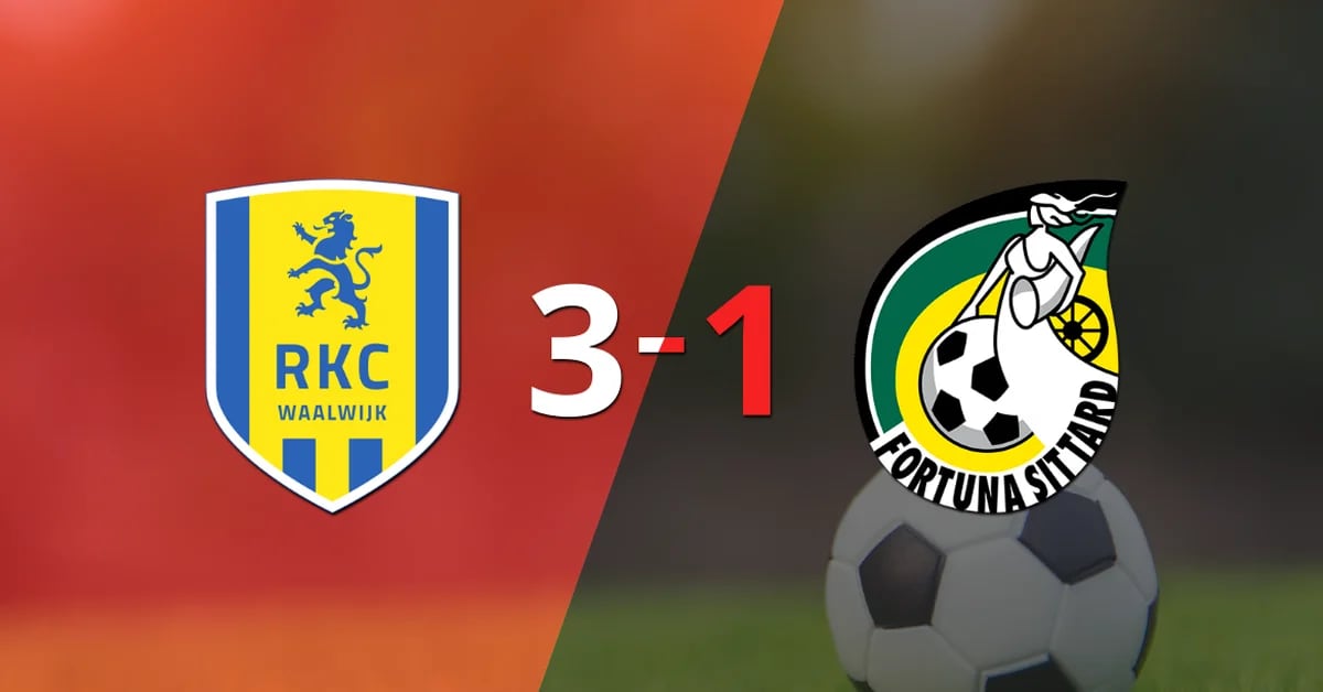 RKC Waalwijk overtook Fortuna Sittard to seal a 3-1 win