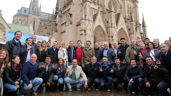 Dirigentes del peronismo bonaerese participaron de la misa impulsada por Hugo Moyano