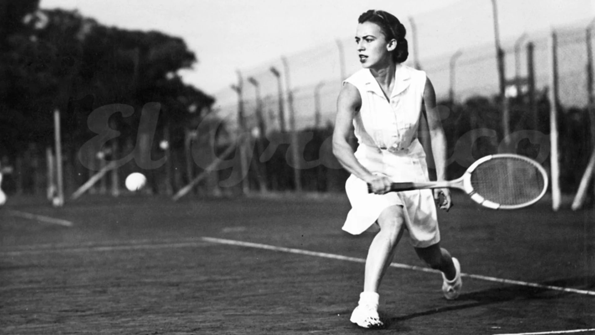 Audaz, talentosa, apasionada, quiso promover el “deporte blanco”en el país (Foto: El Gráfico - Archivo Tea y Deportea)