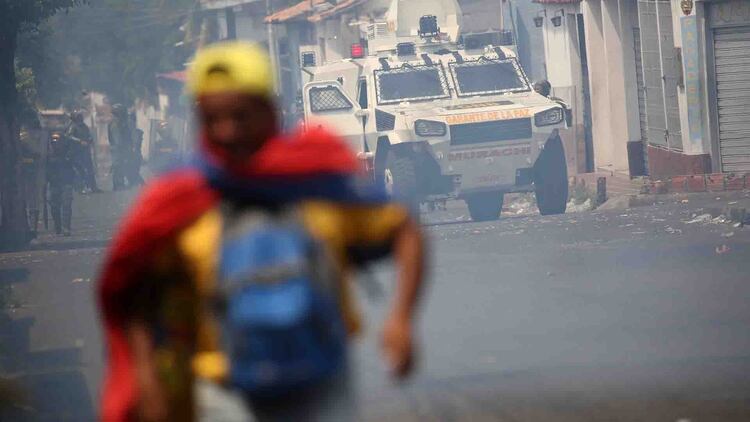 Las movilizaciones para recibir ayuda humanitaria fueron reprimidas en UreÃ±a (REUTERS/Andres Martinez Casares)