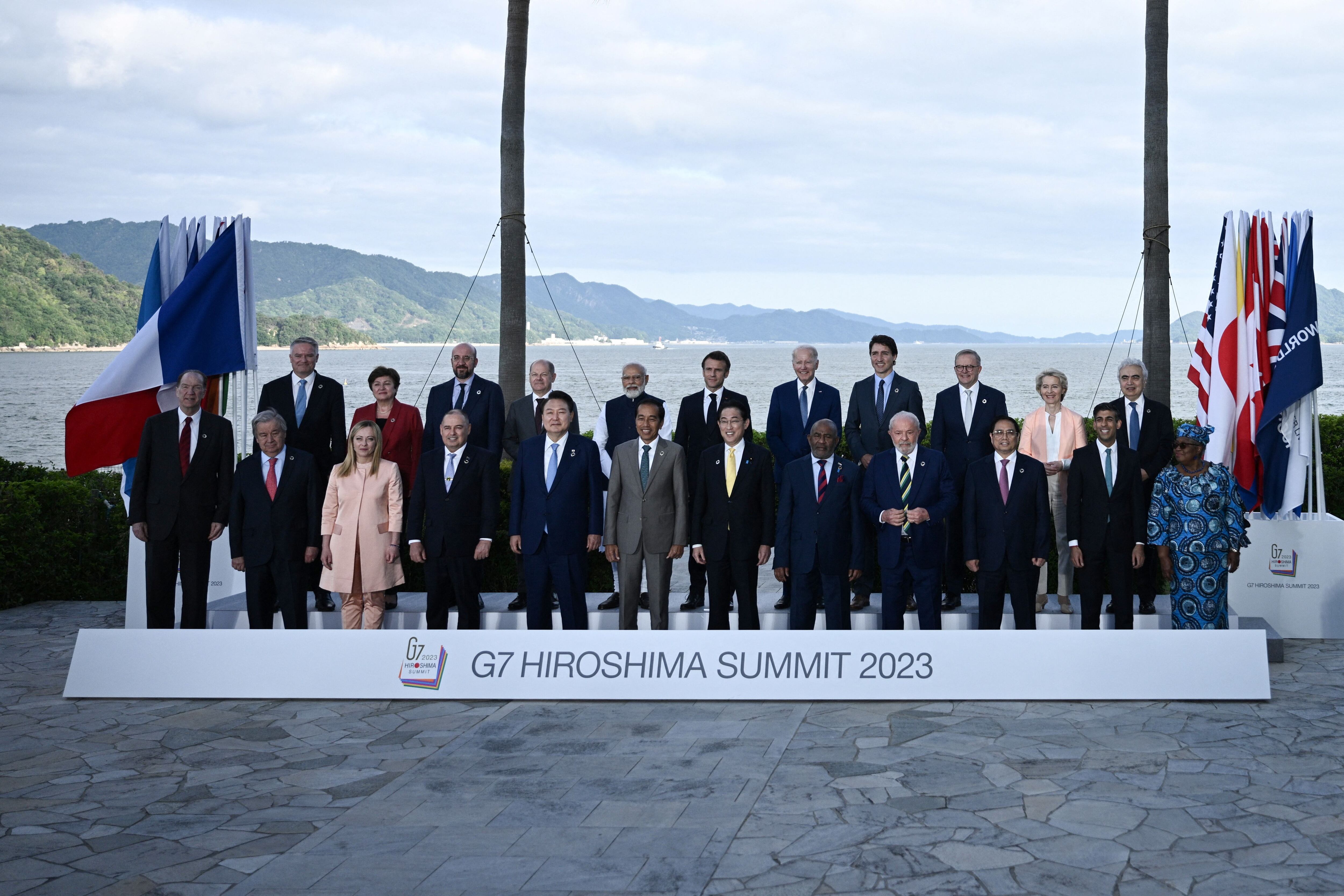 Reunión del G7 en Japón