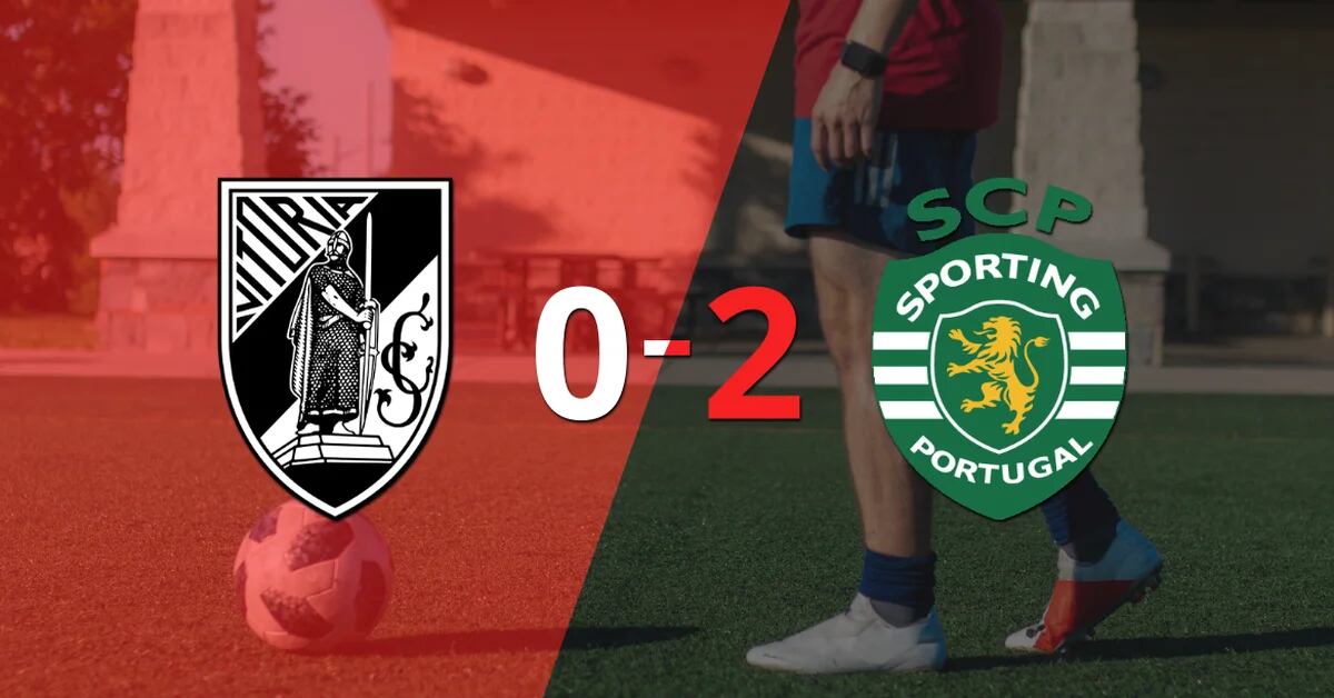 Vitória por 2-0 na visita do Sporting Lisboa ao Vitória de Guimarães