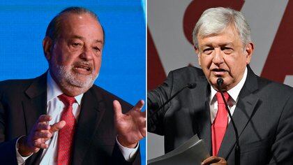 Carlos Slim և Andres Manuel Lopez Obrador