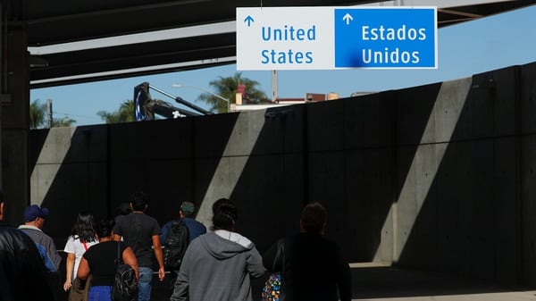 El paso fronterizo de San Ysidro