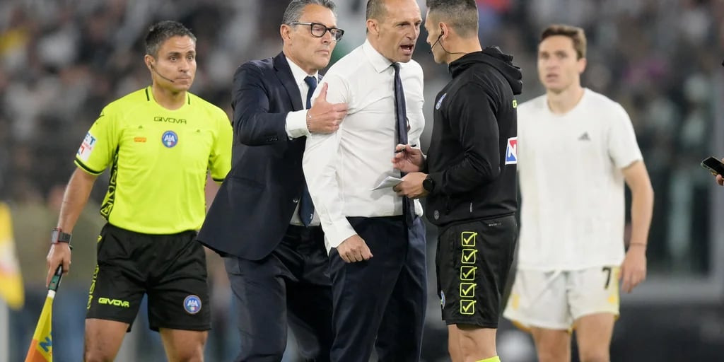 Allegri tuvo un día de furia en el partido del título de Juventus y atacó a un periodista: “Sé dónde buscarte, voy y te arranco las orejas”     