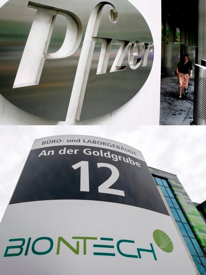 Pfizer y Biontech tienen una vacuna avanzada que será probada en Argentina - EFE/ Archivo
