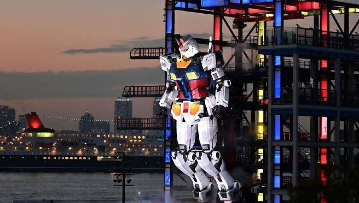 Robot Gundam en Japón