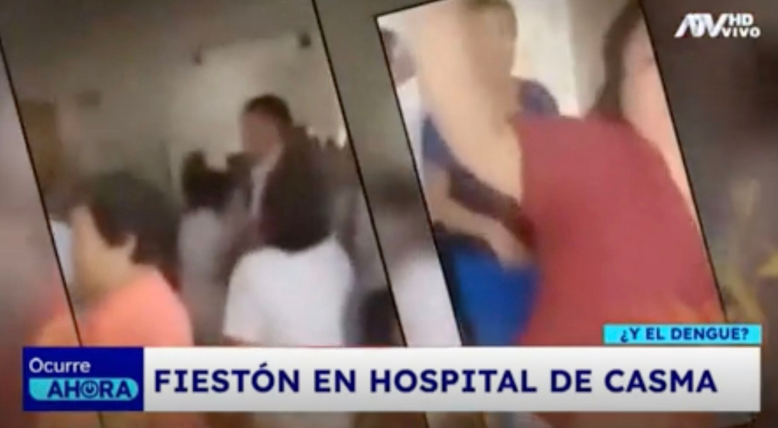 Empleados del Hospital San Ignacio de Casma realizaron fiesta en centro de salud pese a que no tenían permiso.