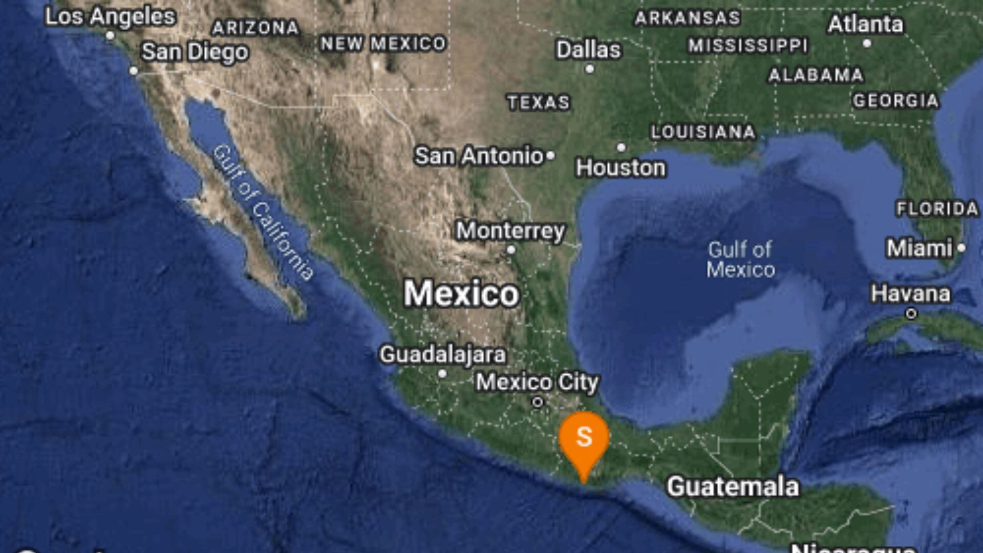Se registró un sismo en Puerto Escondido, Oaxaca hoy 01 junio 2023 (Foto: @SismologicoMX)