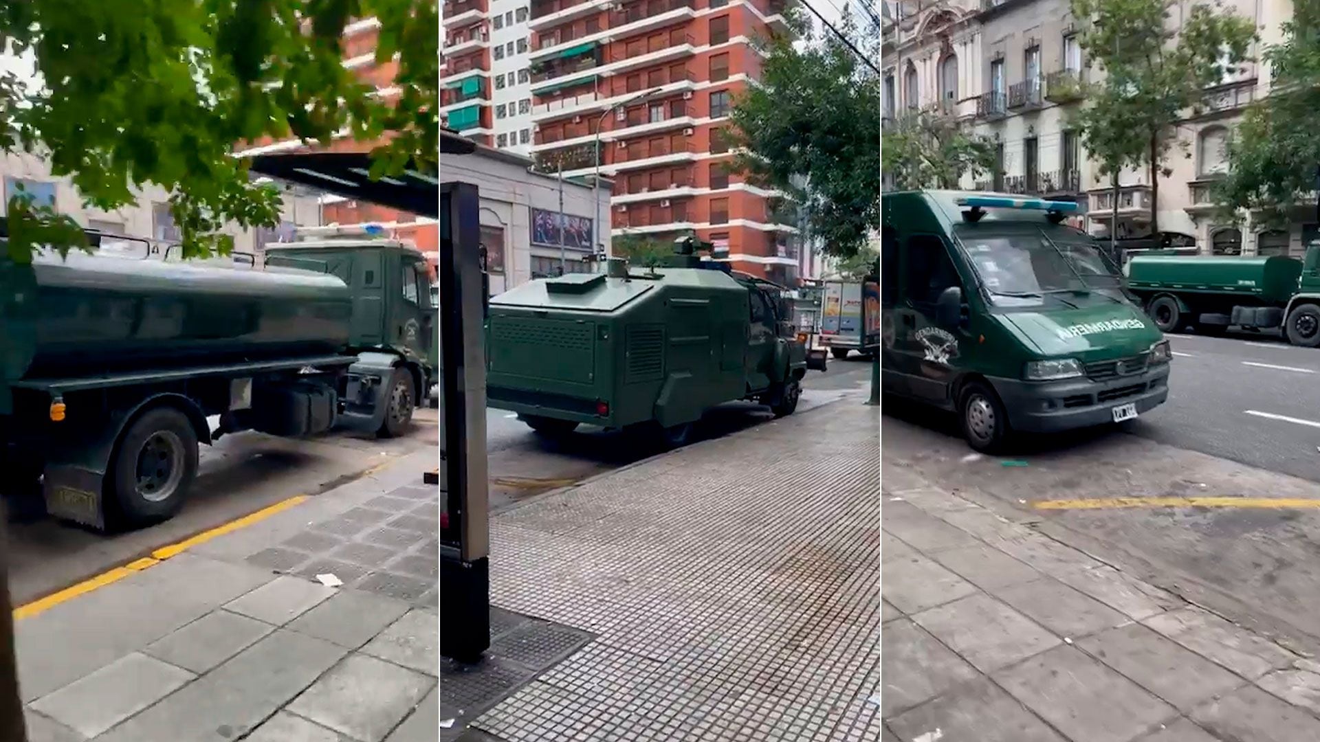 Fuerte operativo de seguridad en el Congreso