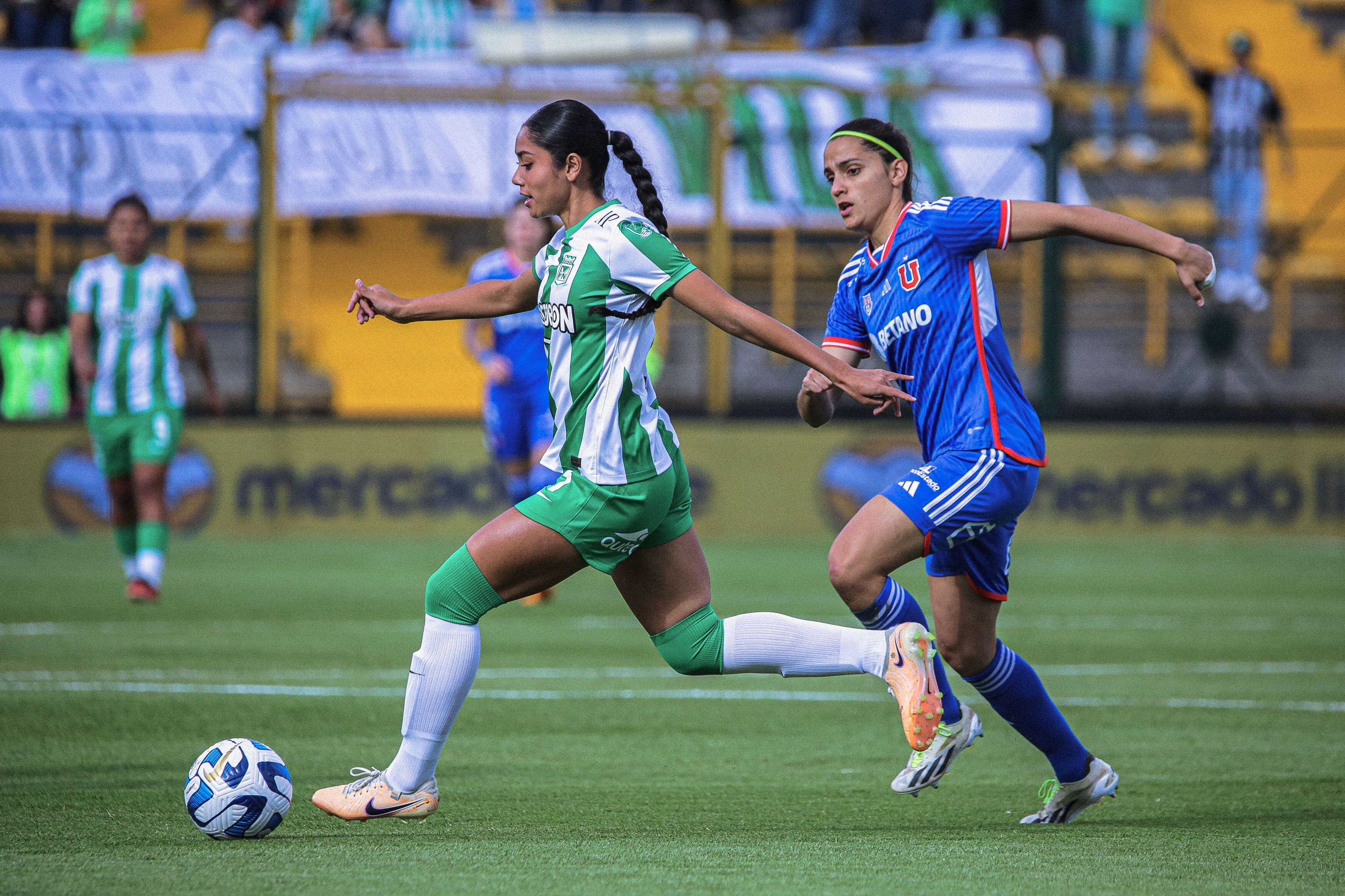 Atlético Nacional venció a Universidad de Chile en los cuartos de final de la Copa Libertadores Femenina 2023 - crédito Colprensa.