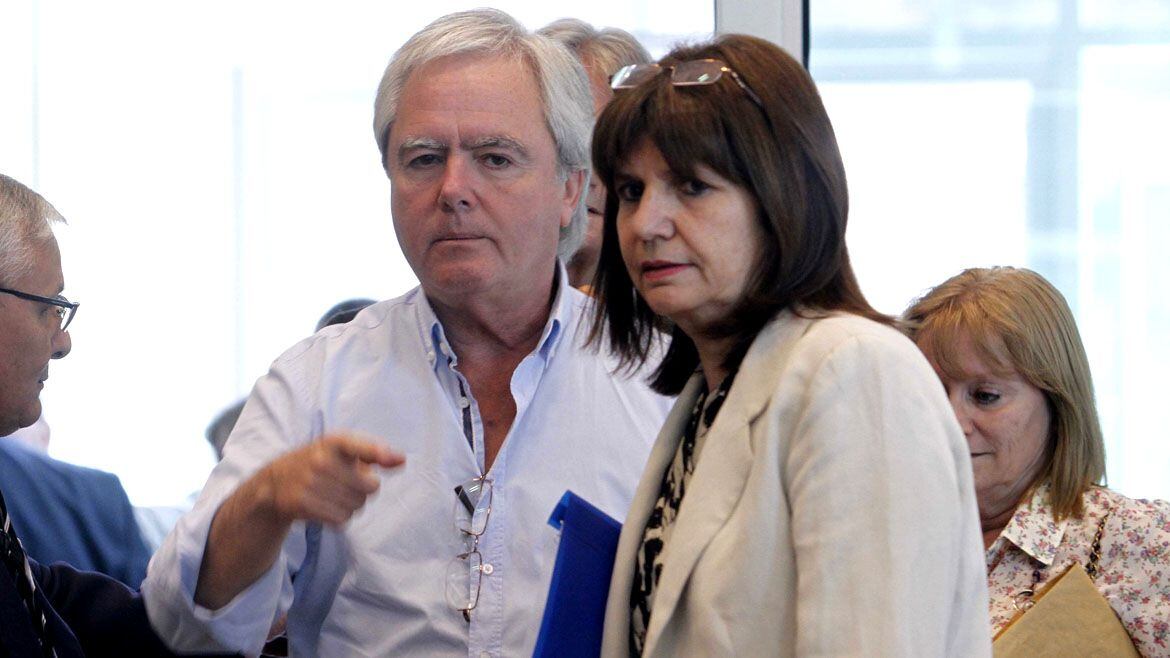 Patricia Bullrich y Federico Pinedo, su referente en temas internacionales