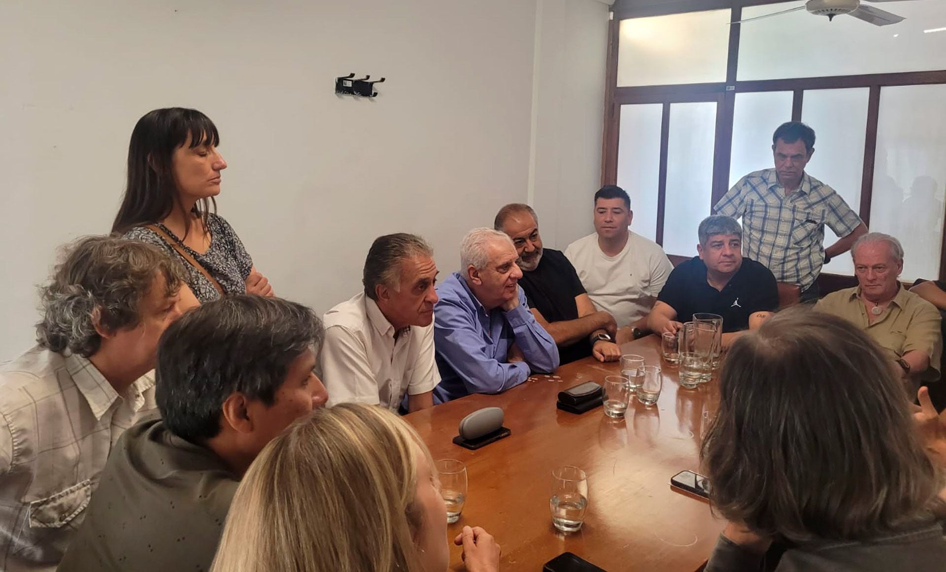 La CGT se reunió con diputados de izquierda