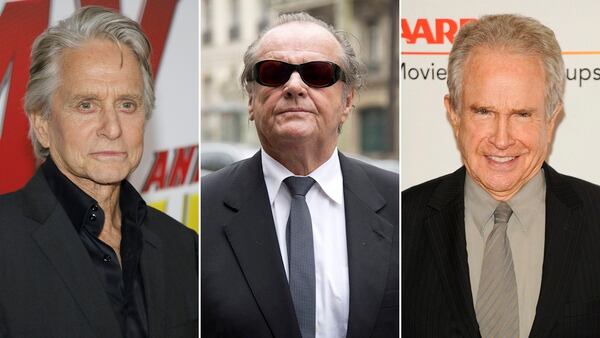 Michael Douglas, Jack Nicholson y Warren Beatty en competencia por conquistar a Kathleen Turner