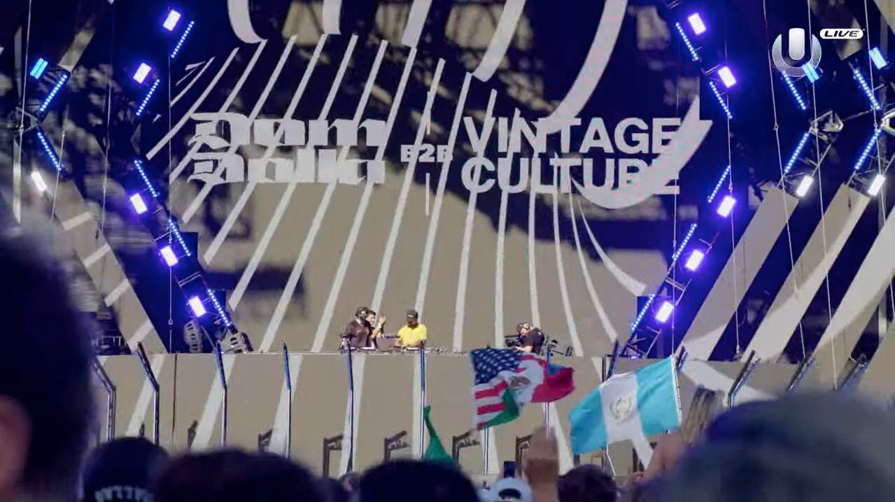 Dom Dolla y Vintage Culture en Ultra Music Festival 2023.