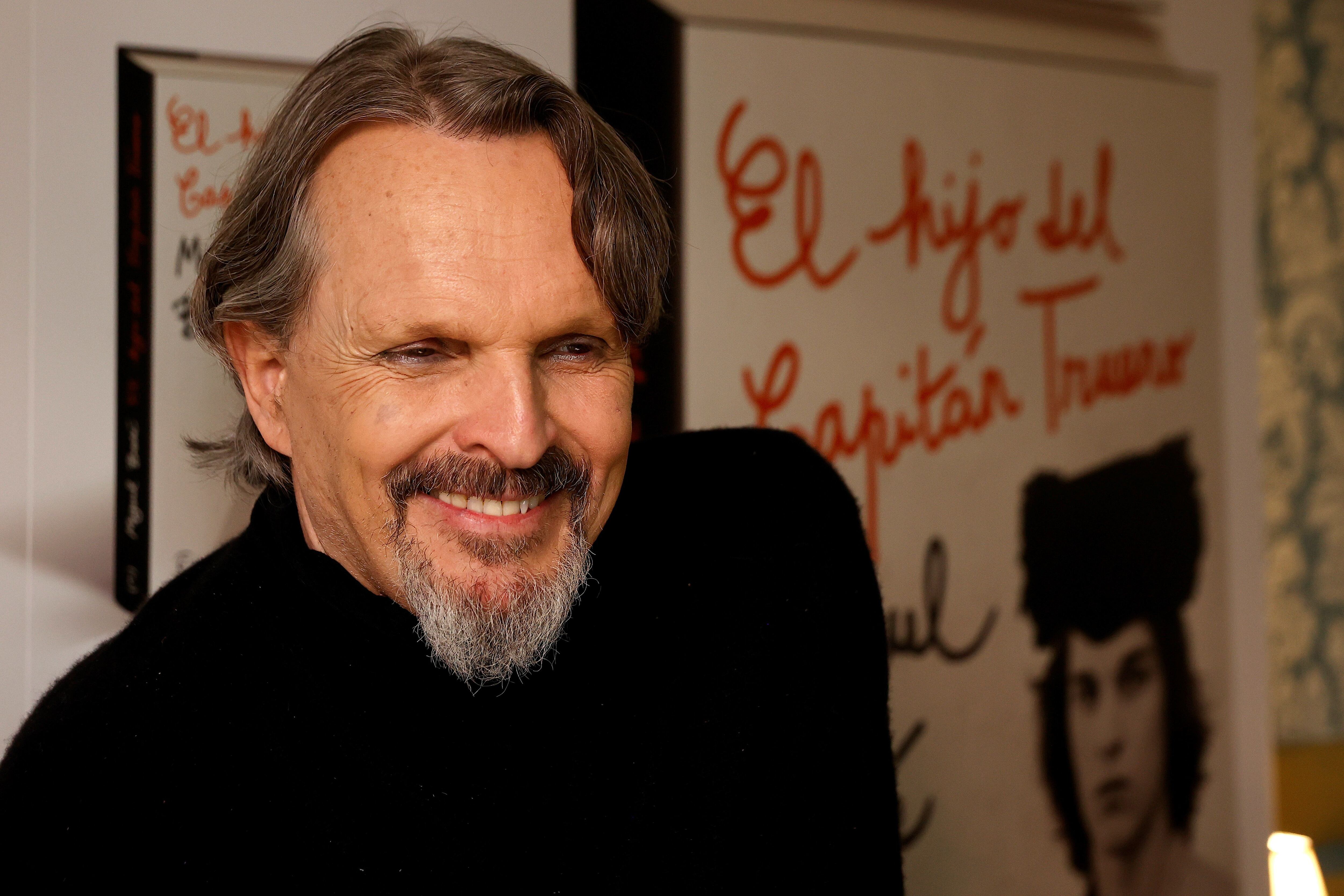 Bosé escribió su libro autobiográfico "El hijo del Capitán Trueno" (Foto: EFE/Chema Moya)