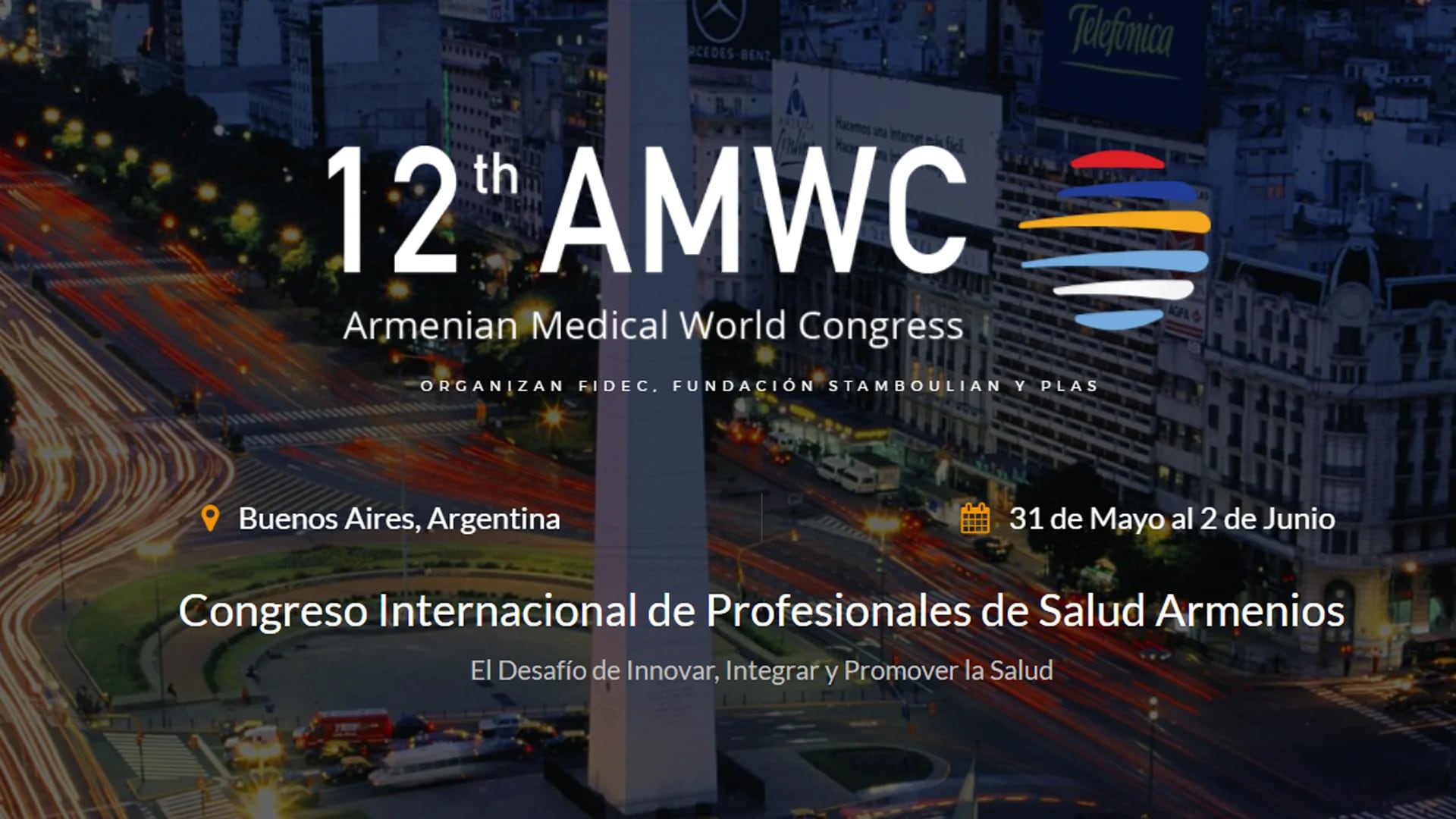 Armenian Medical World Congress es una de las conferencias de impacto internacional más prestigiosas de la escena médica global
