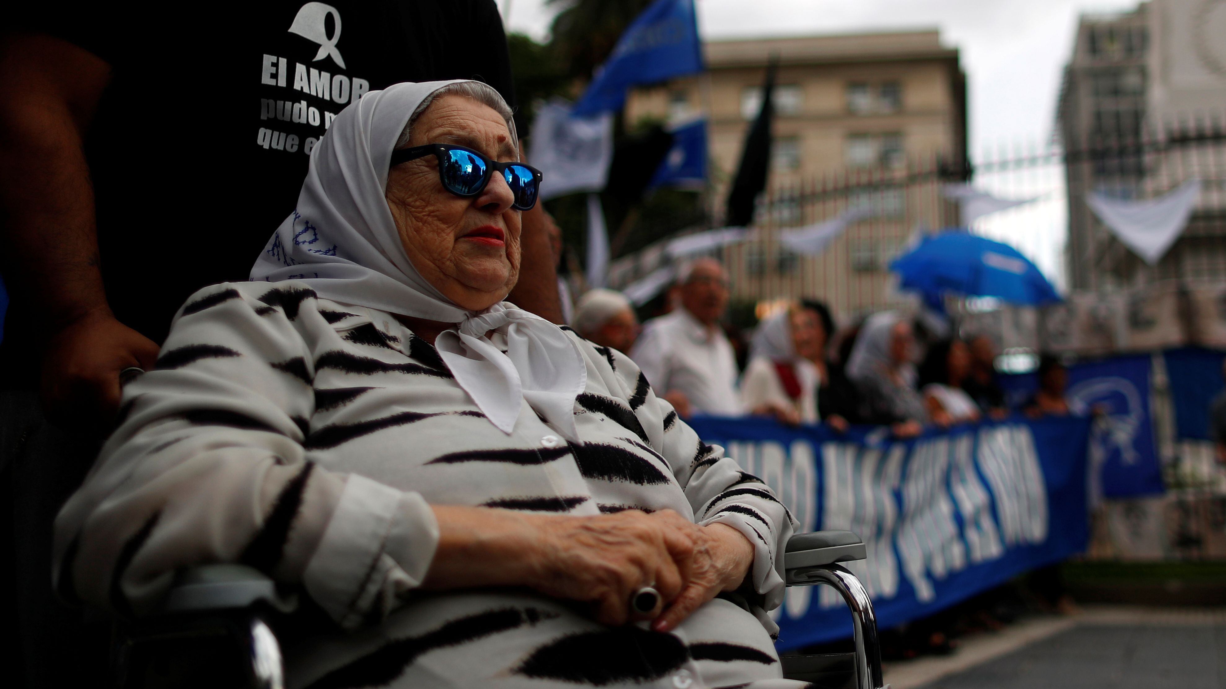 Hebe de Bonafini, histórica presidenta de Madres de Plaza de Mayo (Reuters)