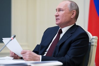 Russian President Vladimir Putin.  Sputnik / Alexey Druzhinin / The Kremlin via Reuters  
