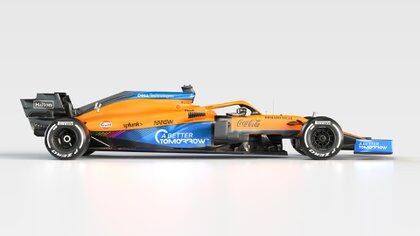 Una postal del nuevo McLarenF1 2021