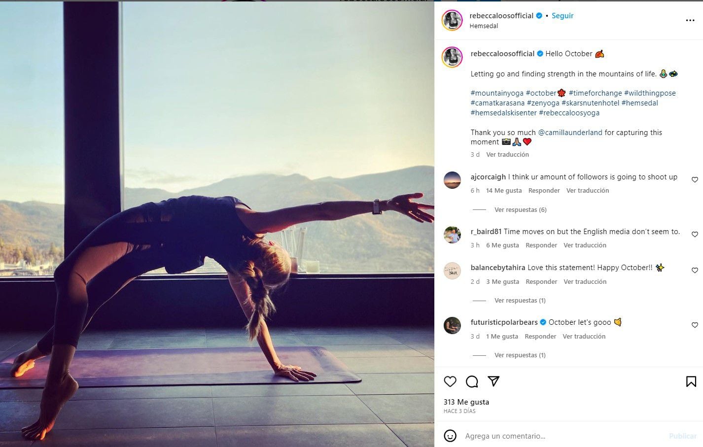 Rebecca Loos ha tenido que responder varios comentarios en sus redes sobre los rumores de su amorío con David Beckham 
Foto: Instagram/Rebecca Loos