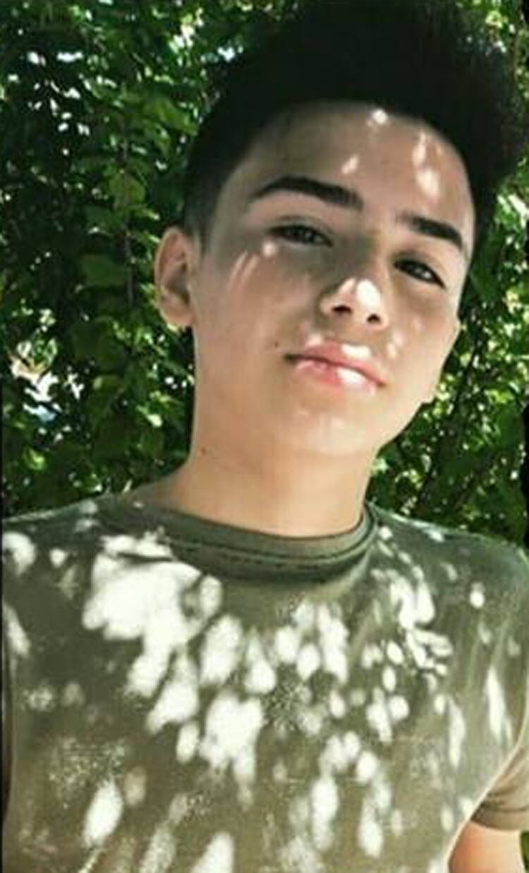 Gonzalo Rodríguez tenía 14 años y falleció en el accidente
