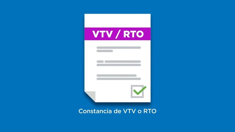 Hay que cumplir con la VTR o la RTO según la provincia