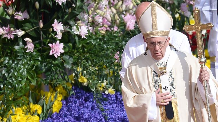 El papa Francisco volvió a referirse al aborto (AFP)